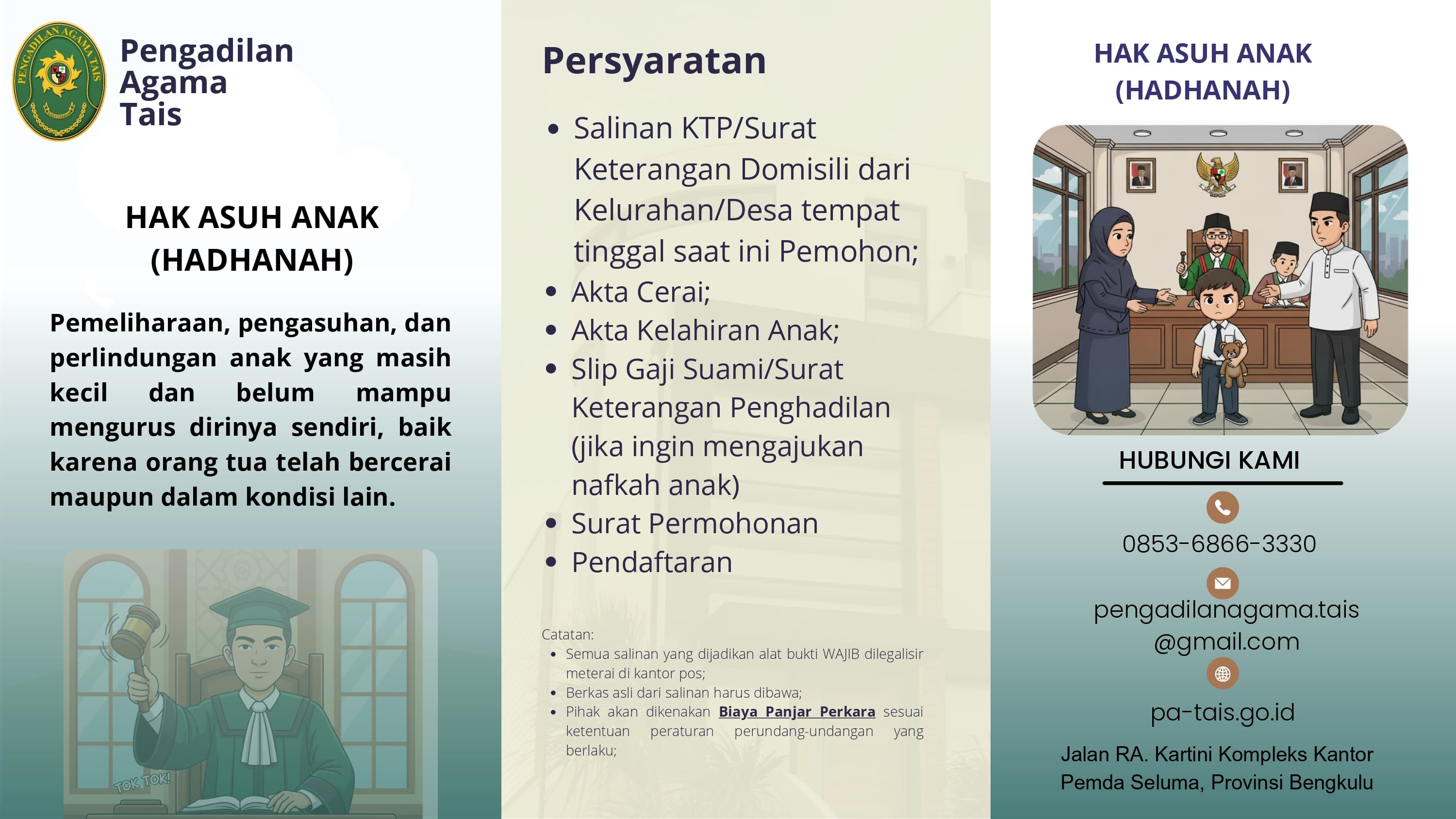 Brosur Hak Asuh Anak